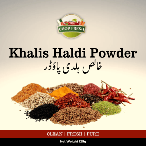 Khalis Haldi Powder 100gm – Chopfresh