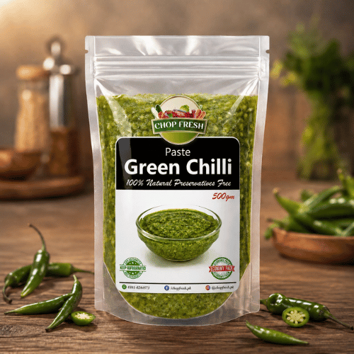 Green Chilli Paste 500gm