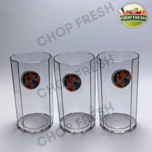 Acrylic Glass Set - Pack of 3