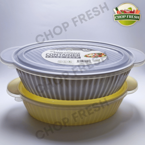 Oval Food Storage Container - 2500ml
