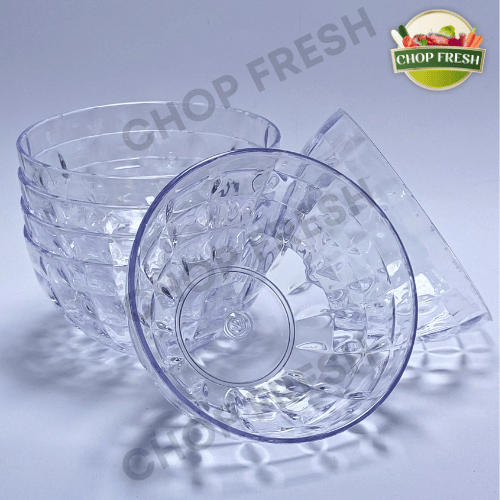 Acrylic Bowl Set - 6 Pcs