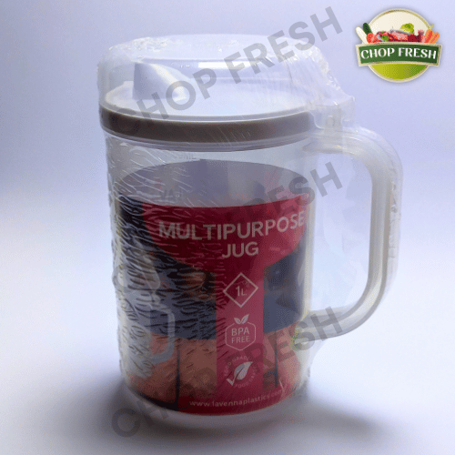 Airtight Plastic Oil Jug 1 Litre