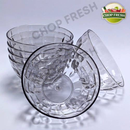 Acrylic Bowl Set - 6 Pcs