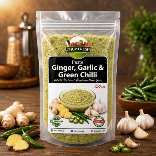 Ginger, Garlic & Chilli Paste 750gm