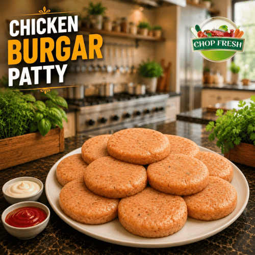 Chicken Burger Patties (6-Pcs)