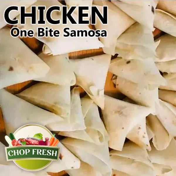 One Bite Chicken Samosa 24-Pcs