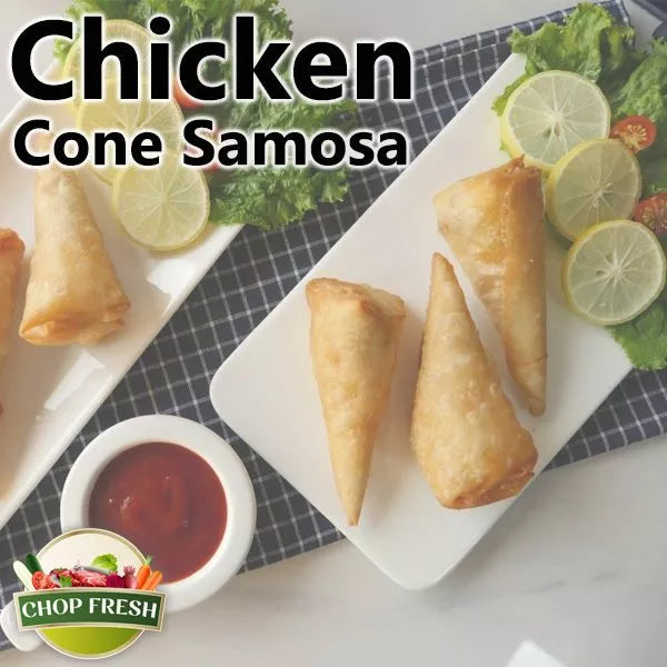 Chicken Cone Samosa (6-Pcs)