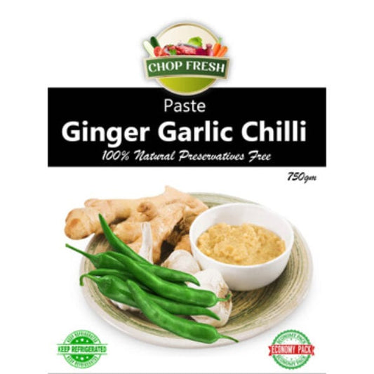 Ginger, Garlic & Chilli Paste 750gm