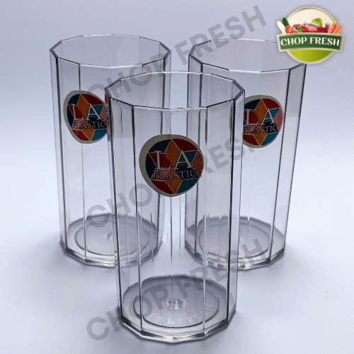 Acrylic Glass Set - Pack of 3