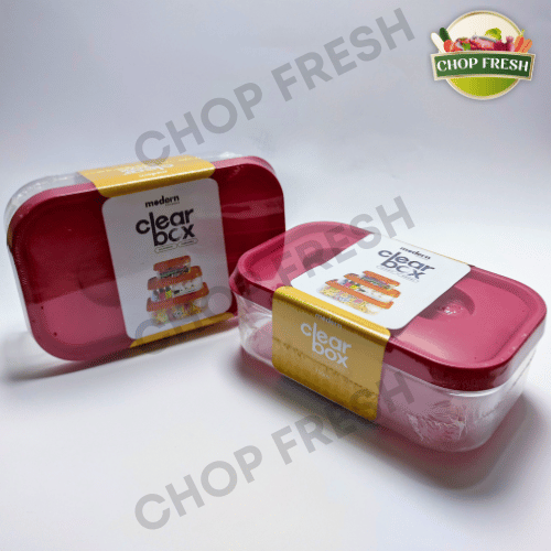 Modern Clear Box Airtight - 750ml