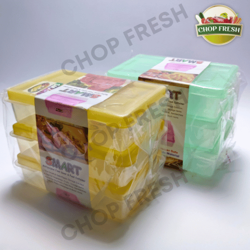 Smart Multipurpose Food Container (Small) - Pack of 3