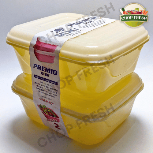 Premio Dish with Lid (Medium) - Pack of 2