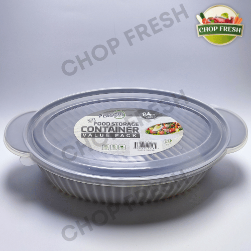 Oval Food Storage Container - 2500ml