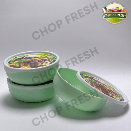Food Storage Bowl Set with Lid (Small) - Pack of 3