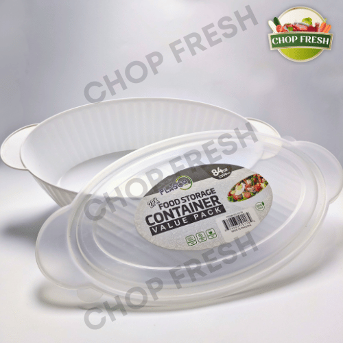 Oval Food Storage Container - 2500ml