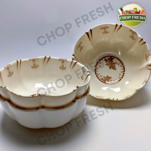 Melamine Printed Bowl - Pack of 3