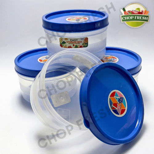 Plastic Bowl Set with Lid (Small) - Pack of 4