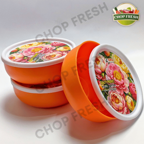 Food Storage Bowl Set with Lid (Small) - Pack of 3