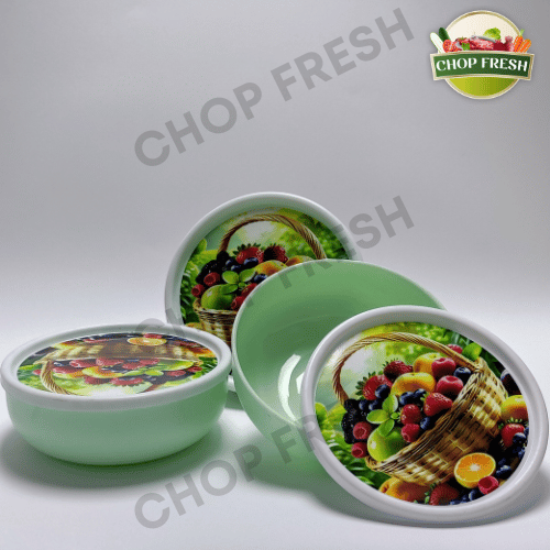 Food Storage Bowl Set with Lid (Small) - Pack of 3