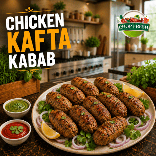 Chicken Kafta Kabab 12-Pcs